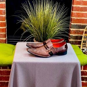 Robert Wayne Mens leather/Suede casual shoe